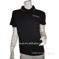 Women's' knitted spandex/cotton F1 short sleeve polo shirt